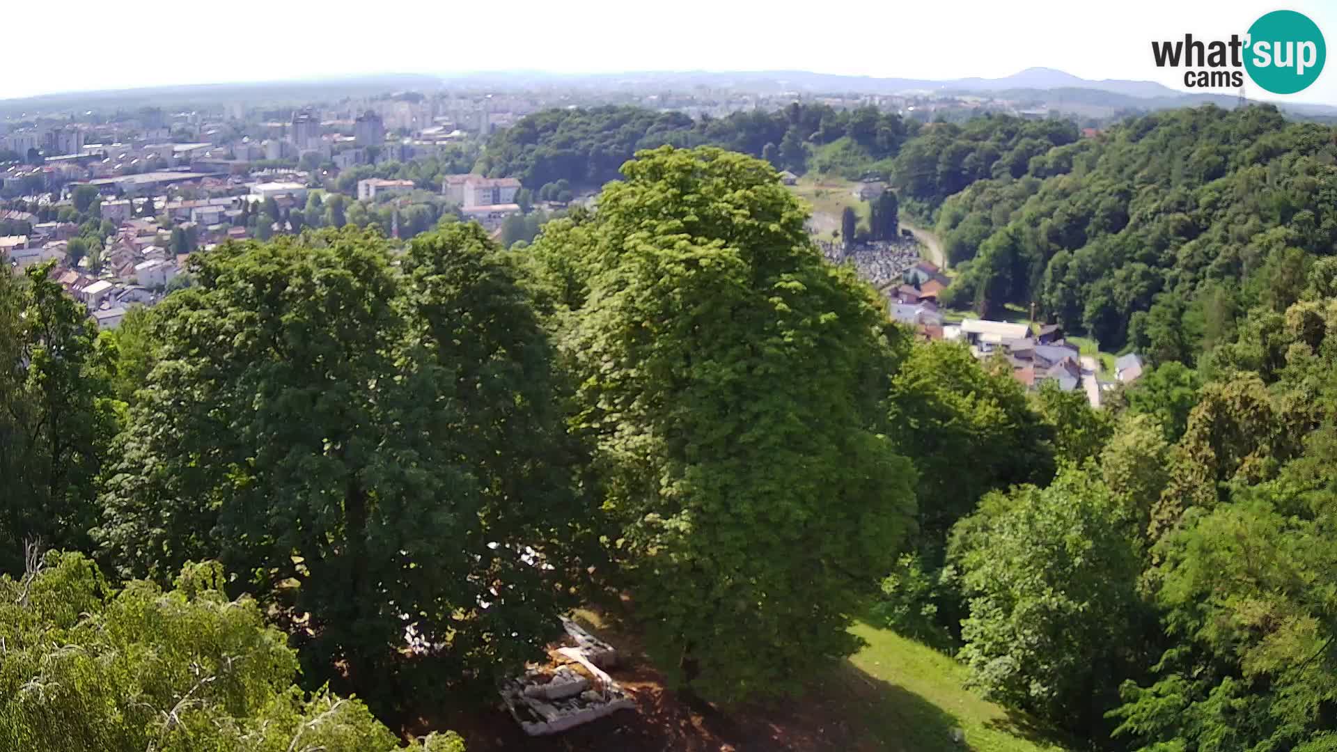 Webcam Karlovac Dubovac Castle – Live View of Karlovac’s Historic Landmark