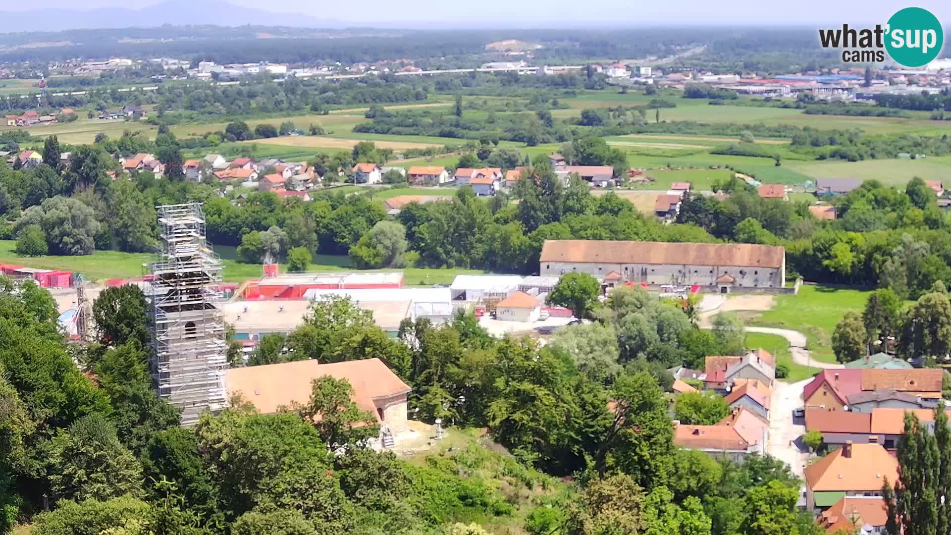 Webcam Karlstadt Burg Dubovac – Liveblick auf das historische Wahrzeichen