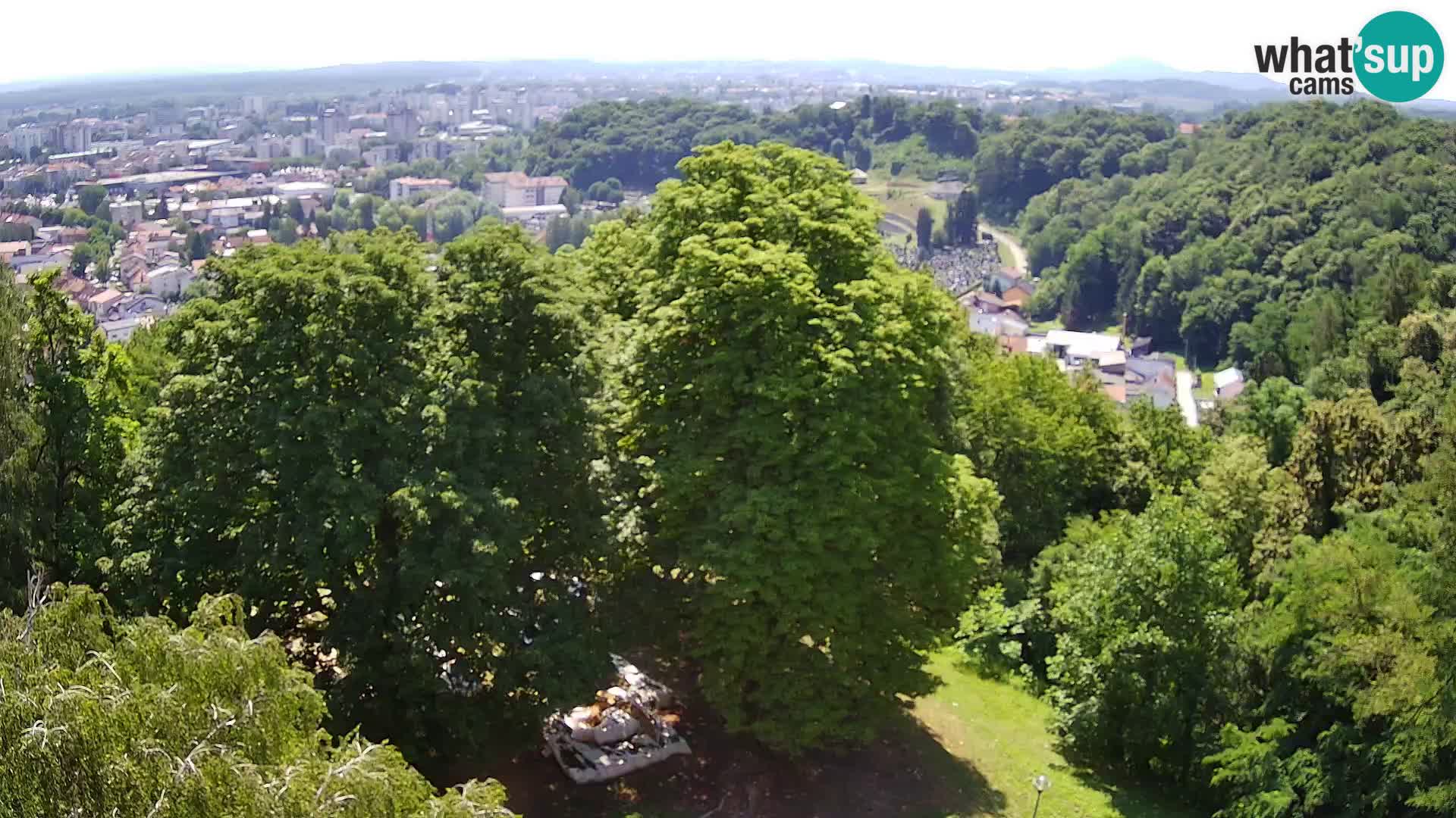 Webcam Karlstadt Burg Dubovac – Liveblick auf das historische Wahrzeichen