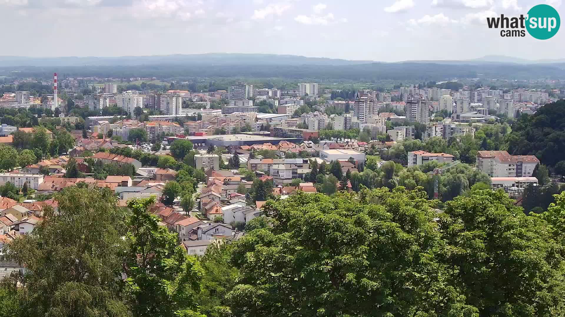 Webcam Castello Dubovac Karlovac – Vista Live sul Castello Storico