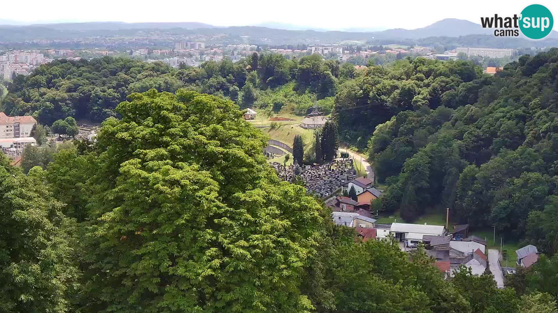 Web kamera Karlovac – Dvorac Dubovac uživo
