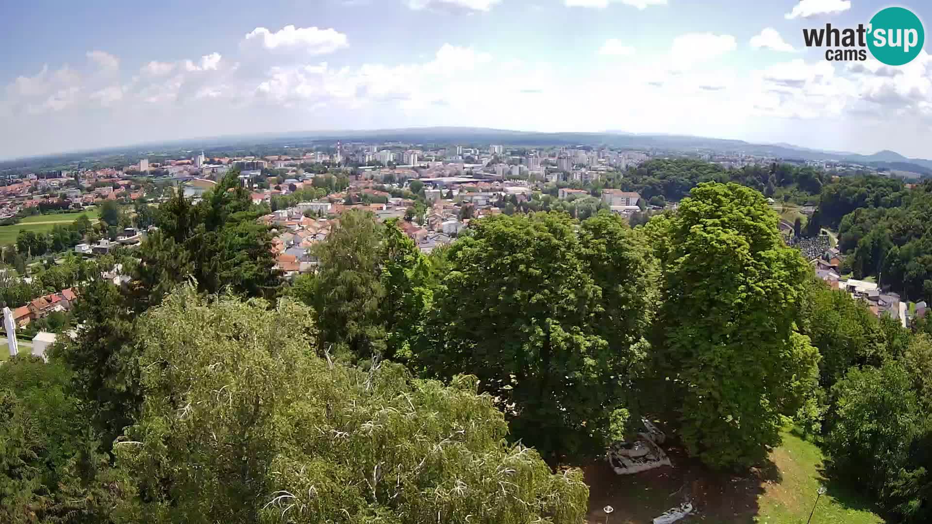 Webcam Castello Dubovac Karlovac – Vista Live sul Castello Storico
