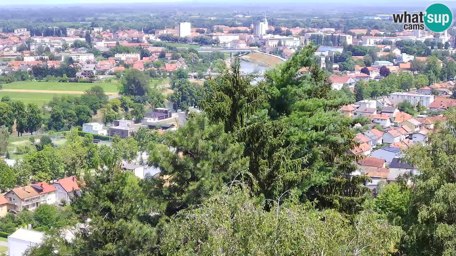 Webcam Karlovac Château Dubovac – Vue en direct de ce monument historique