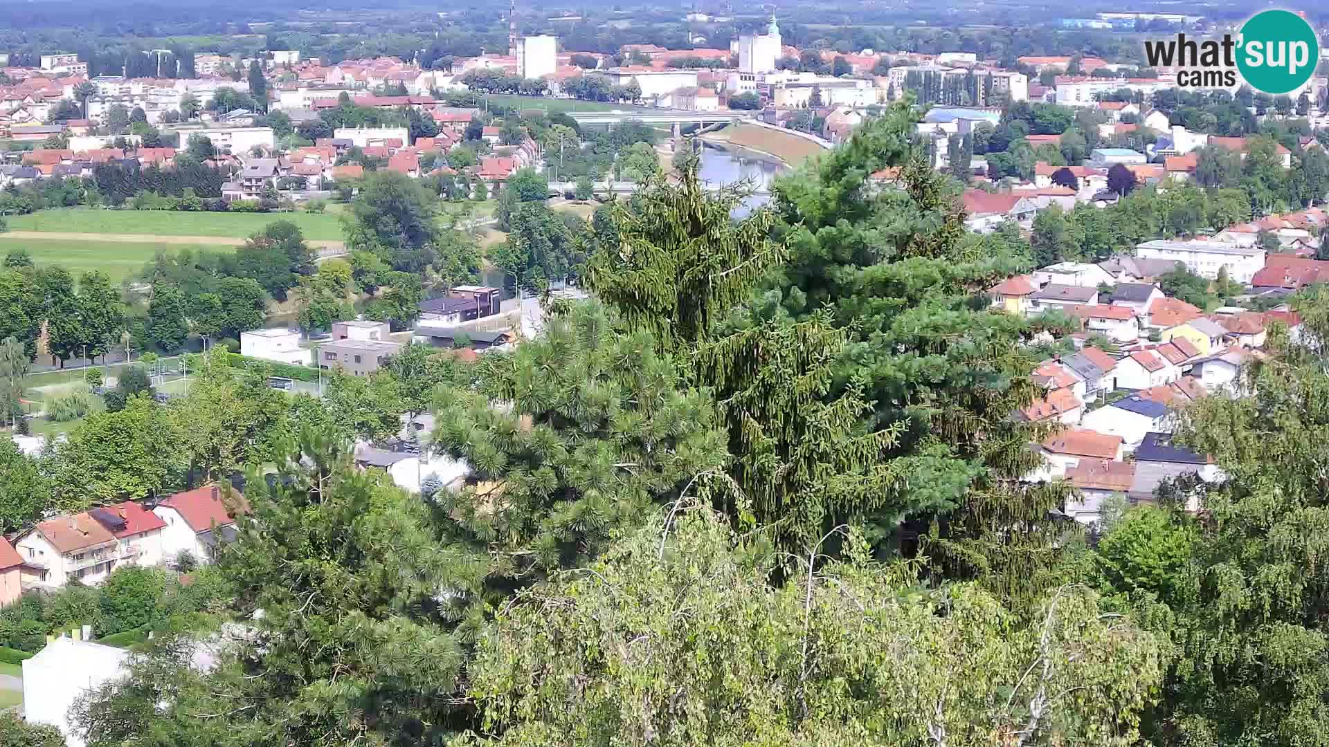Webcam Karlovac Château Dubovac – Vue en direct de ce monument historique
