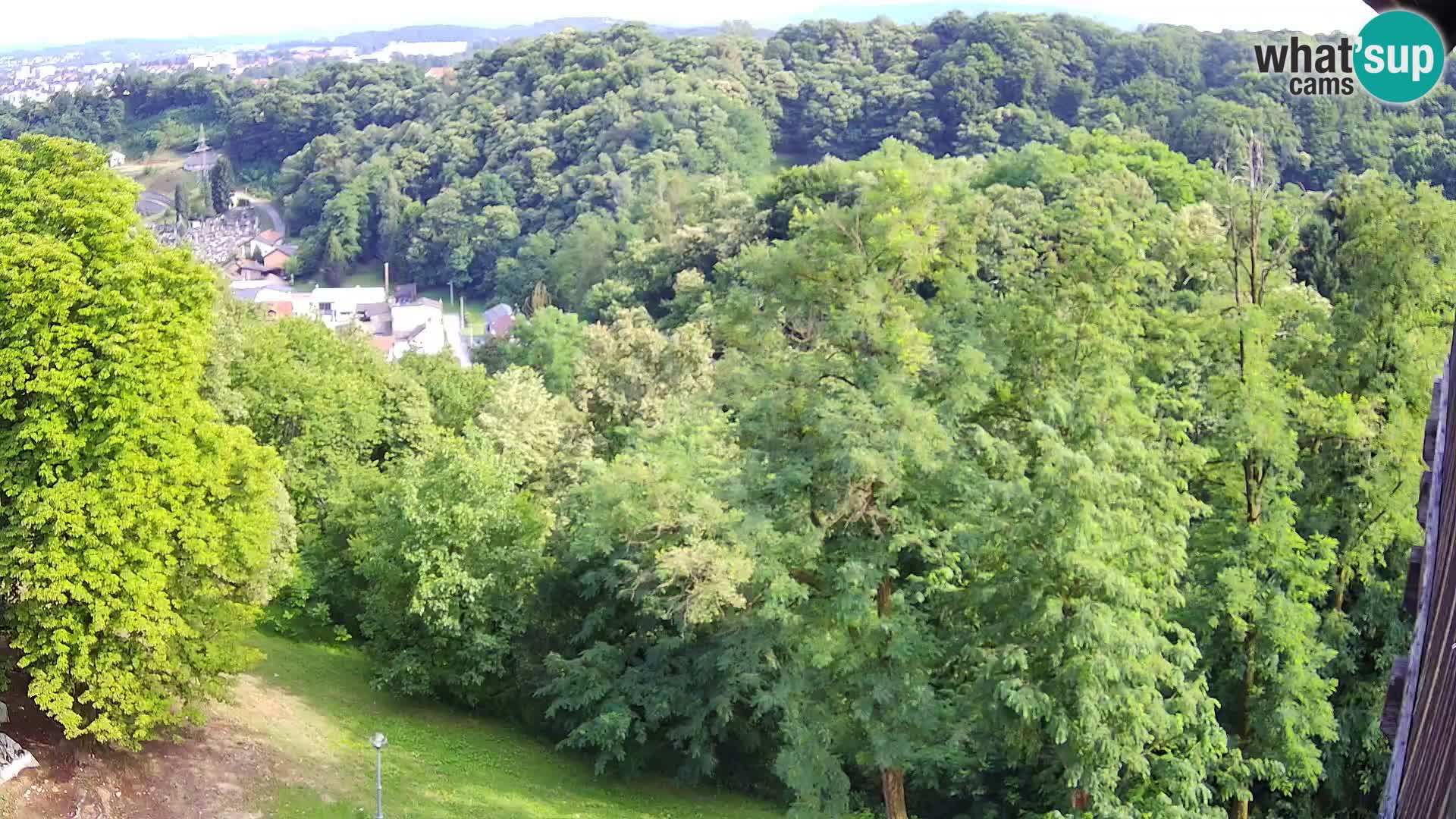 Webcam Karlovac Château Dubovac – Vue en direct de ce monument historique