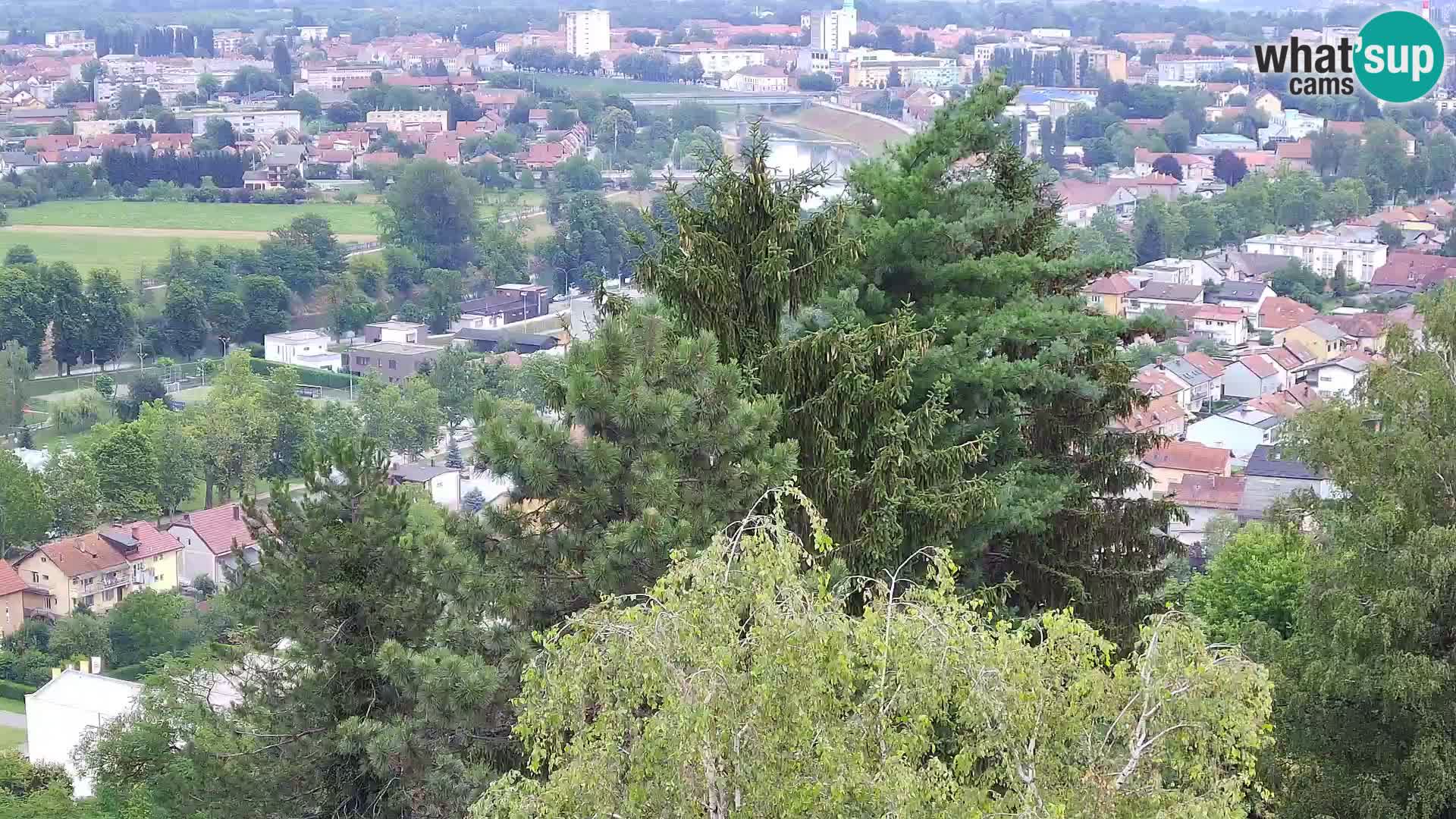 Web kamera Karlovac – Dvorac Dubovac uživo