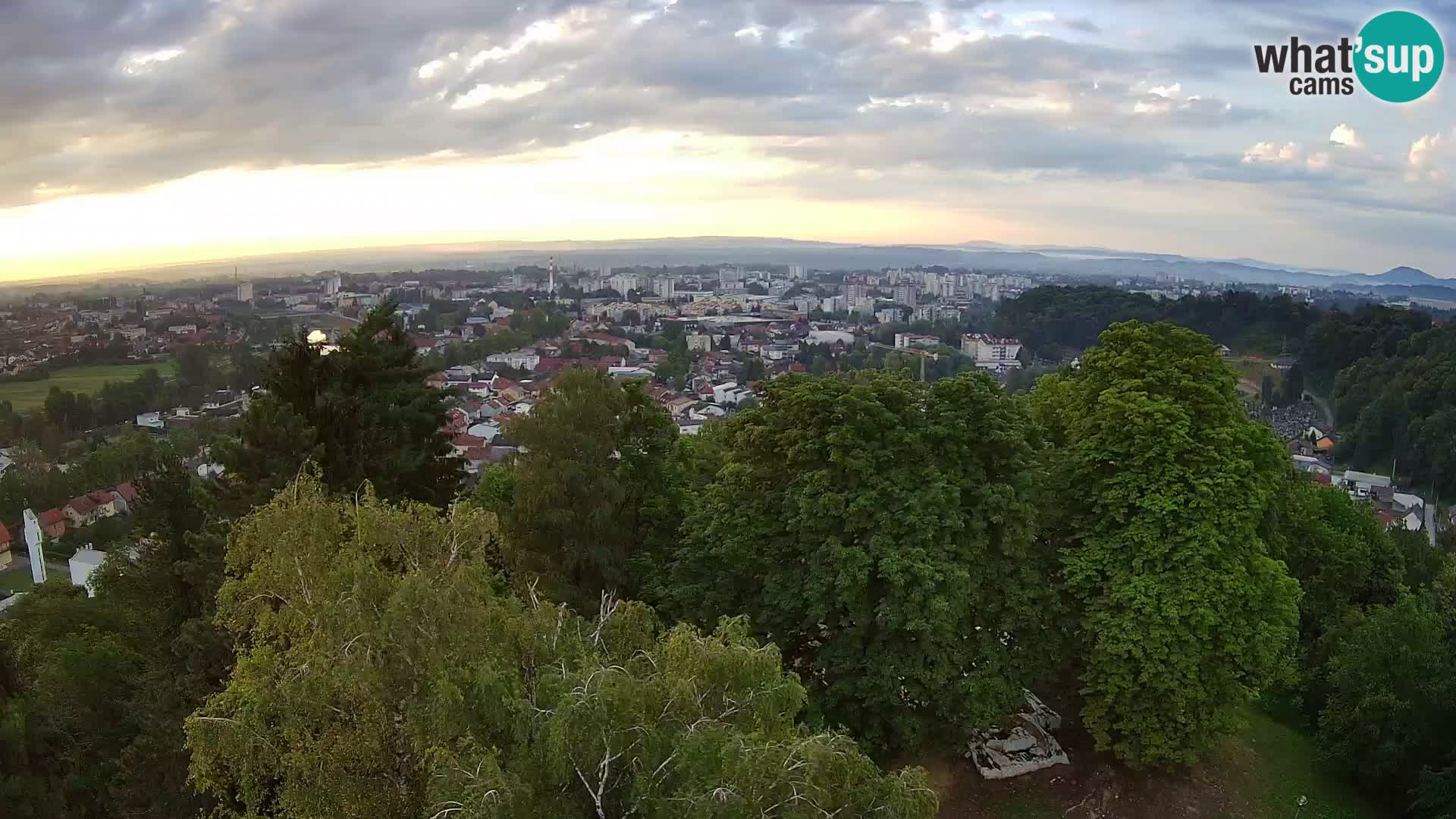 Webcam Karlovac Dubovac Castle – Live View of Karlovac’s Historic Landmark