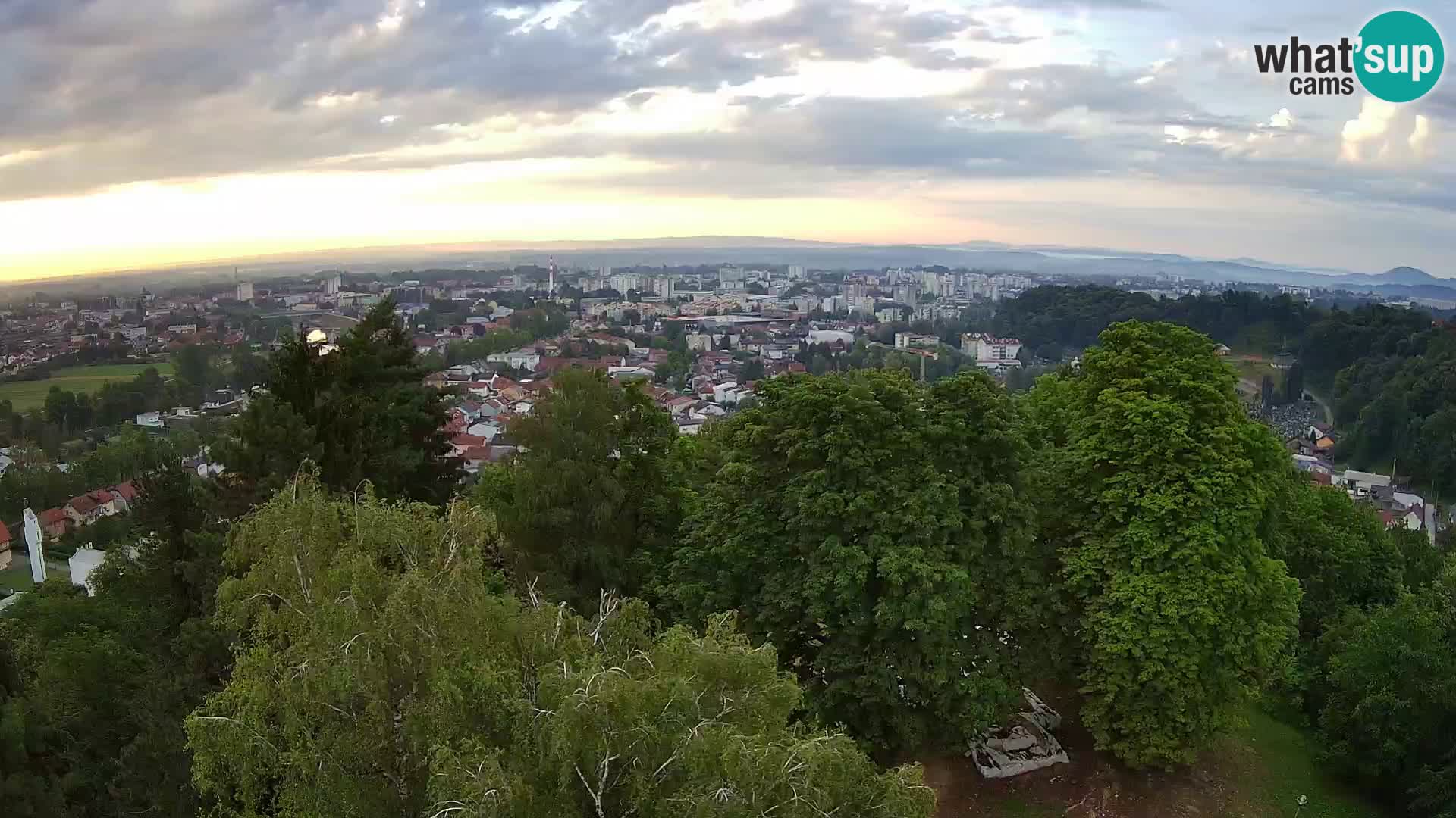 Webcam Karlovac Dubovac Castle – Live View of Karlovac’s Historic Landmark