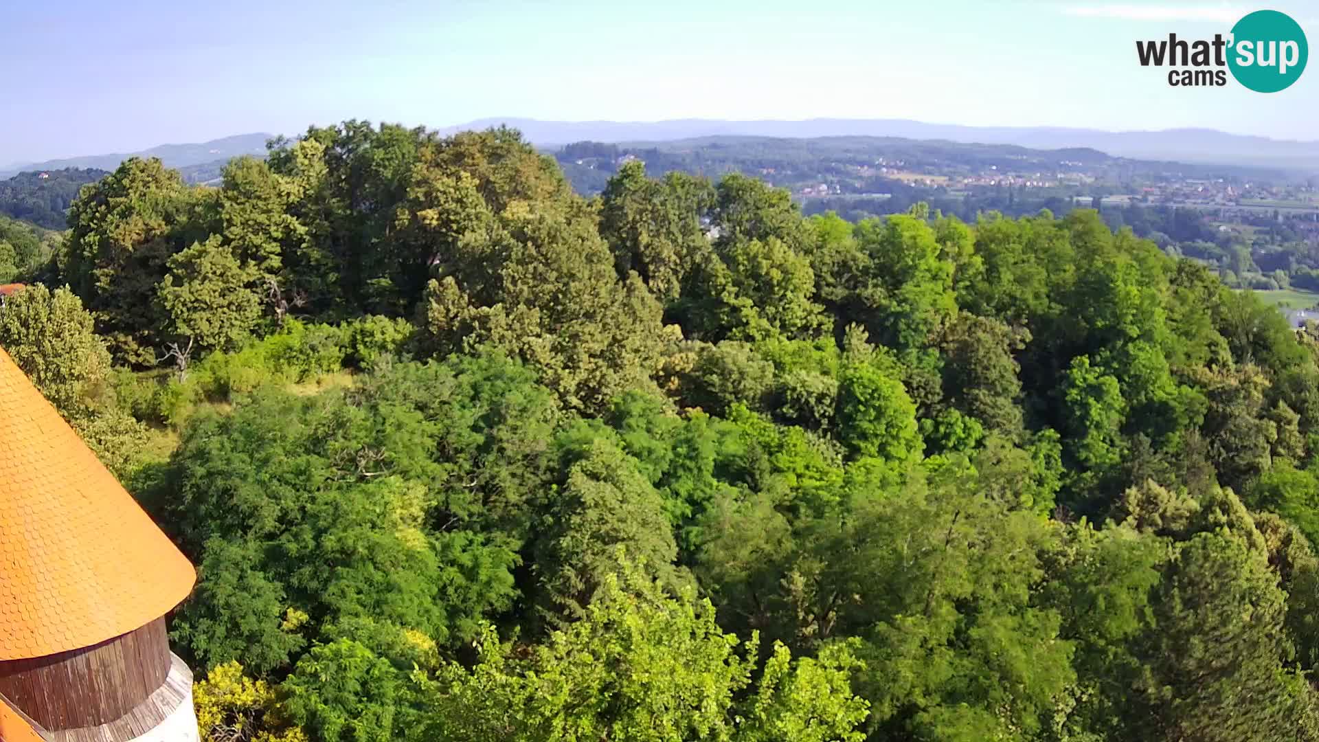 Webcam Karlovac Château Dubovac – Vue en direct de ce monument historique