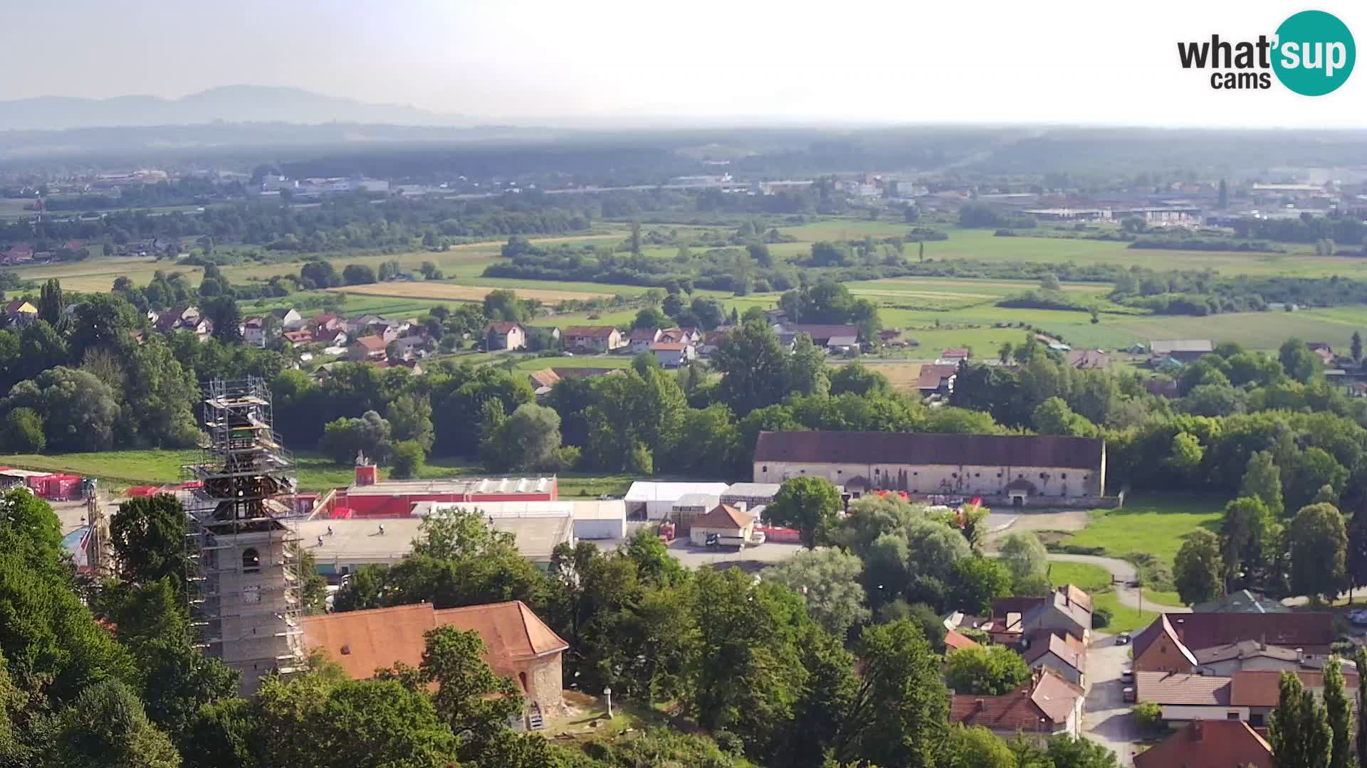 Webcam Karlovac Château Dubovac – Vue en direct de ce monument historique