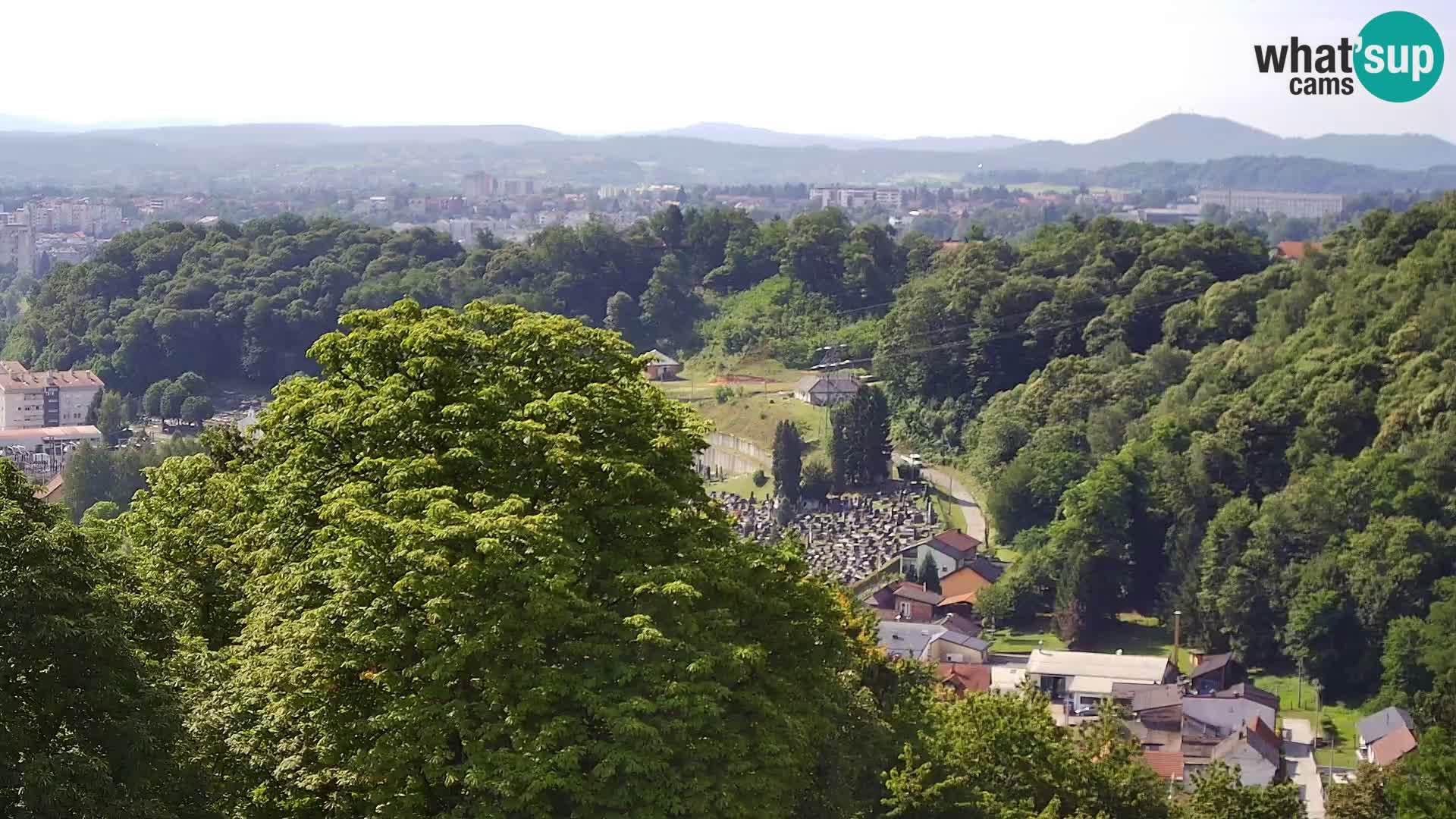 Webcam Karlovac Château Dubovac – Vue en direct de ce monument historique