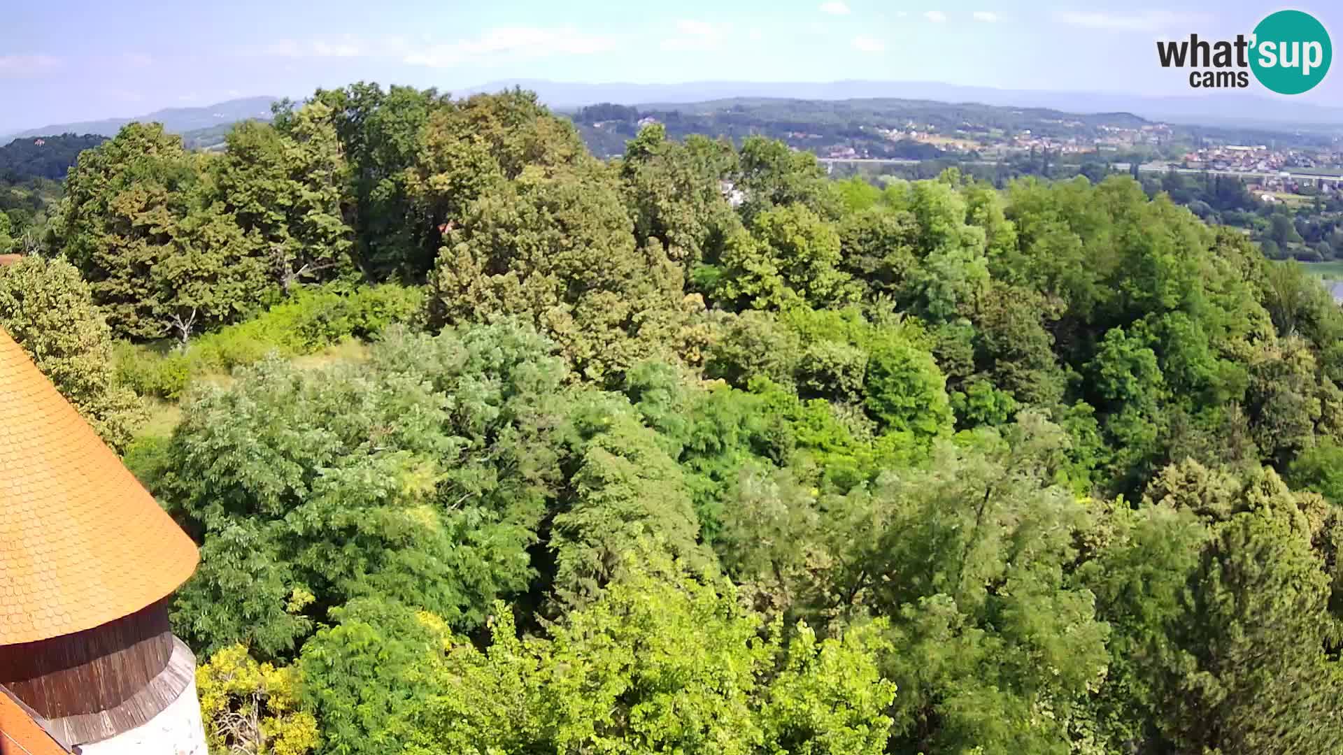 Webcam Karlovac Château Dubovac – Vue en direct de ce monument historique