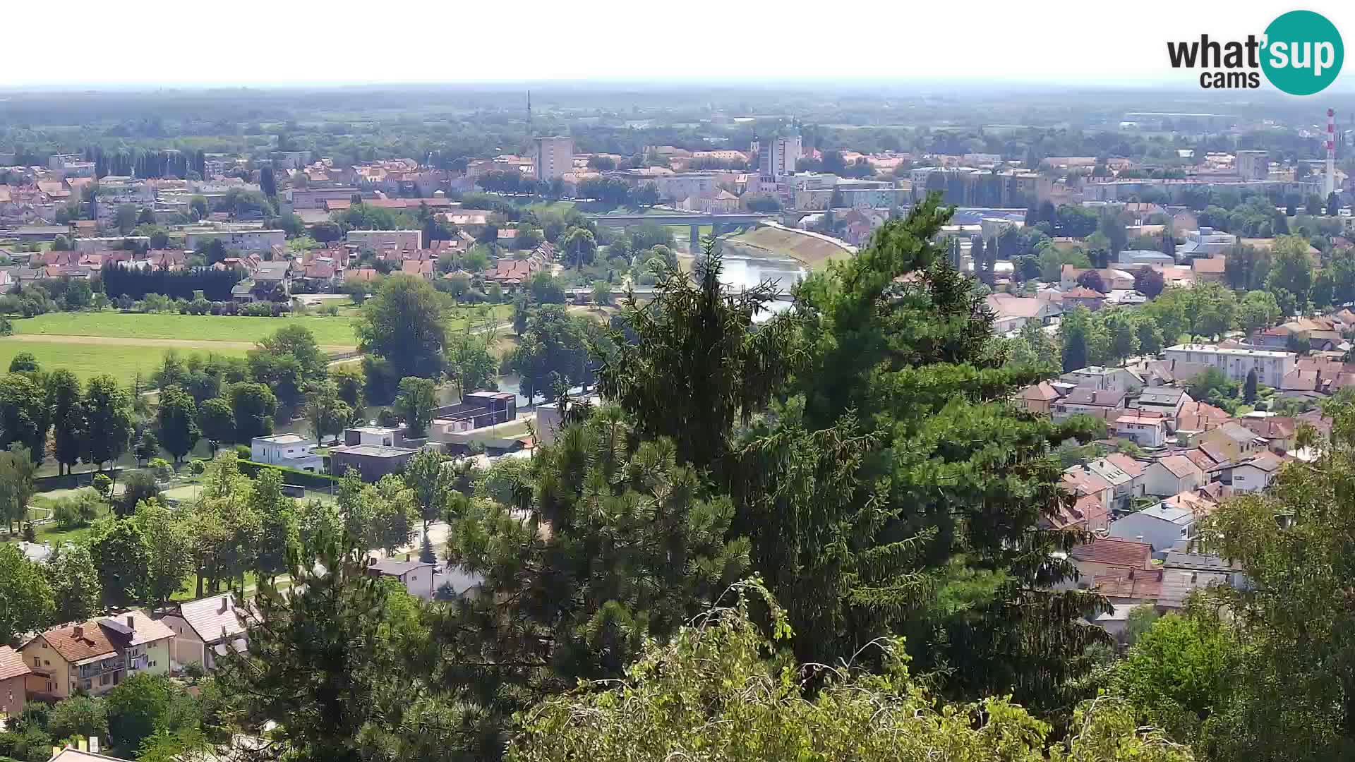 Webcam Karlovac Château Dubovac – Vue en direct de ce monument historique