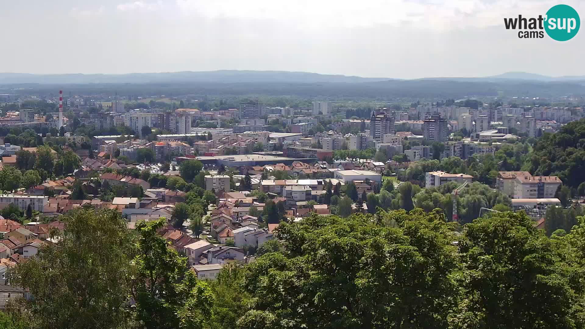 Webcam Karlovac Dubovac Castle – Live View of Karlovac’s Historic Landmark