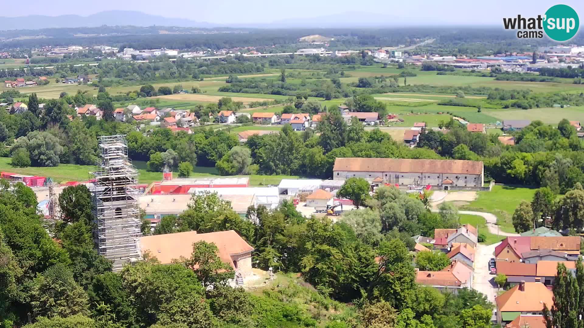 Webcam Karlovac Château Dubovac – Vue en direct de ce monument historique