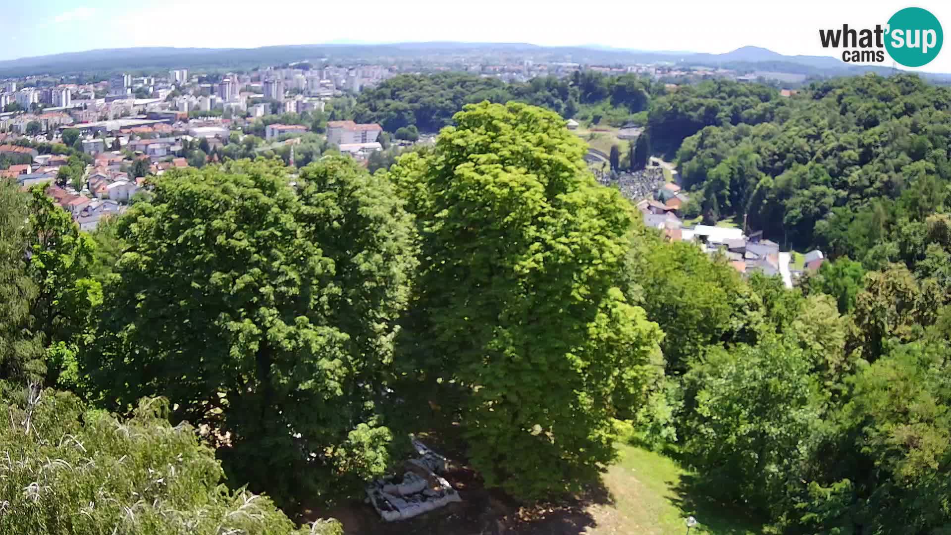 Webcam Karlovac Dubovac Castle – Live View of Karlovac’s Historic Landmark