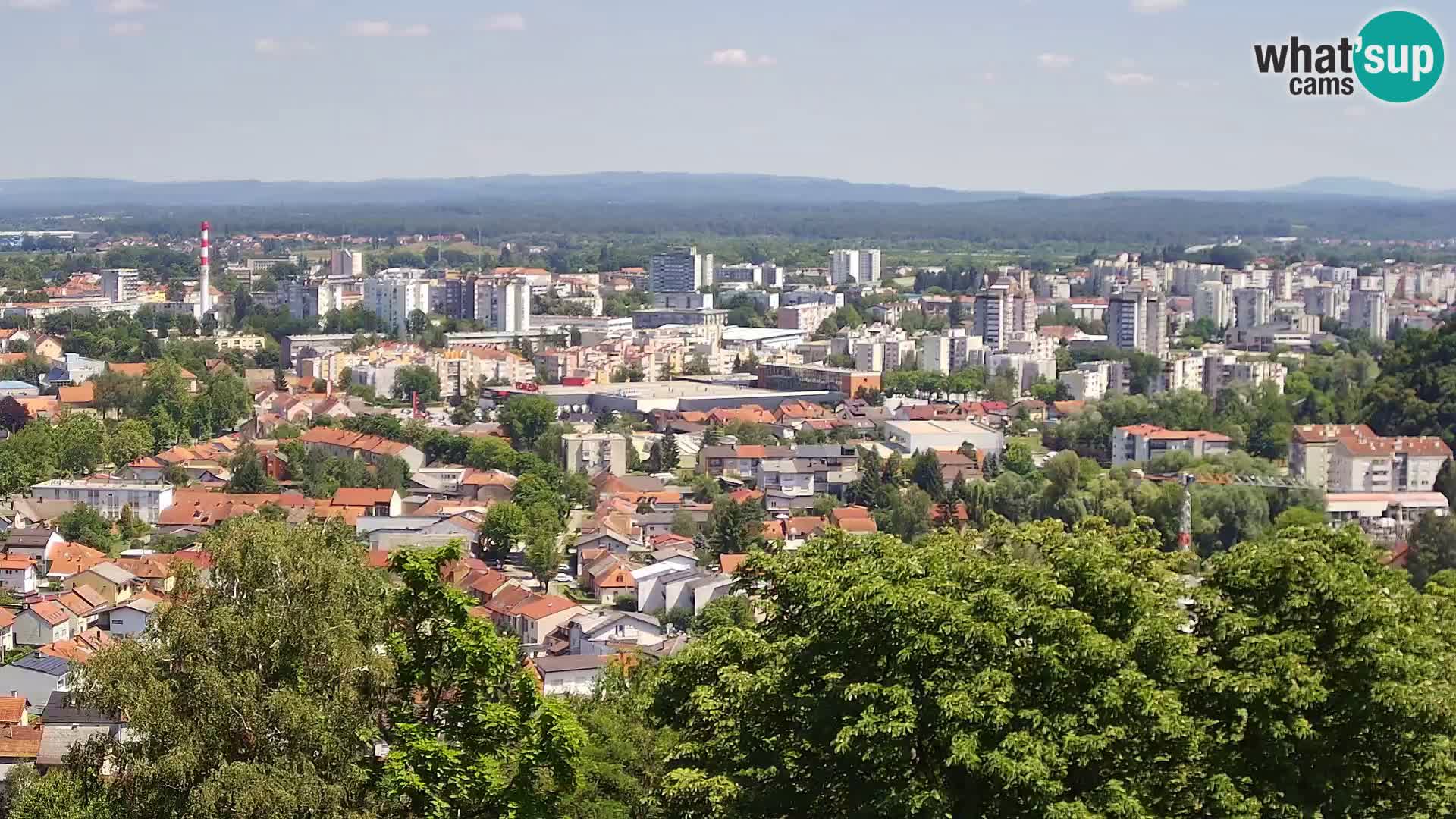 Webcam Karlovac Château Dubovac – Vue en direct de ce monument historique