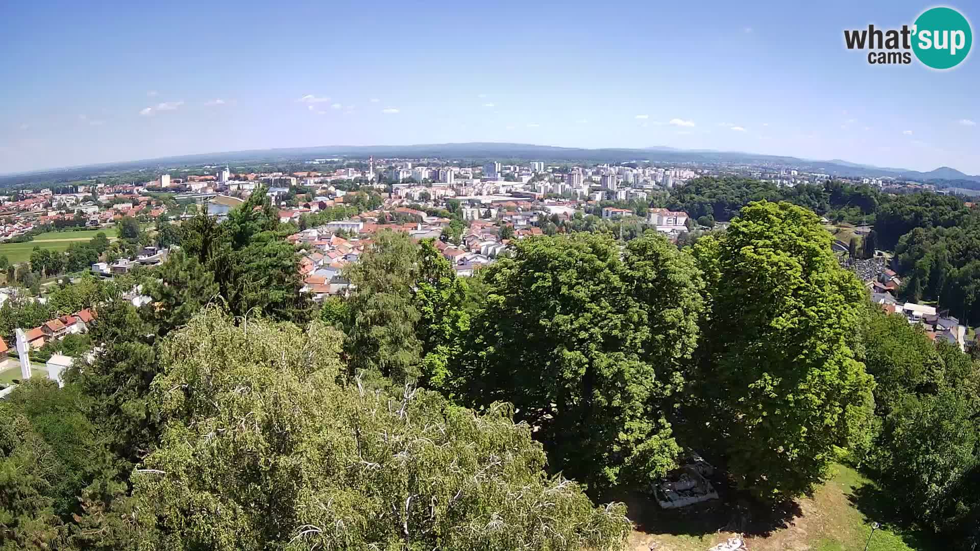 Webcam Karlovac Dubovac Castle – Live View of Karlovac’s Historic Landmark