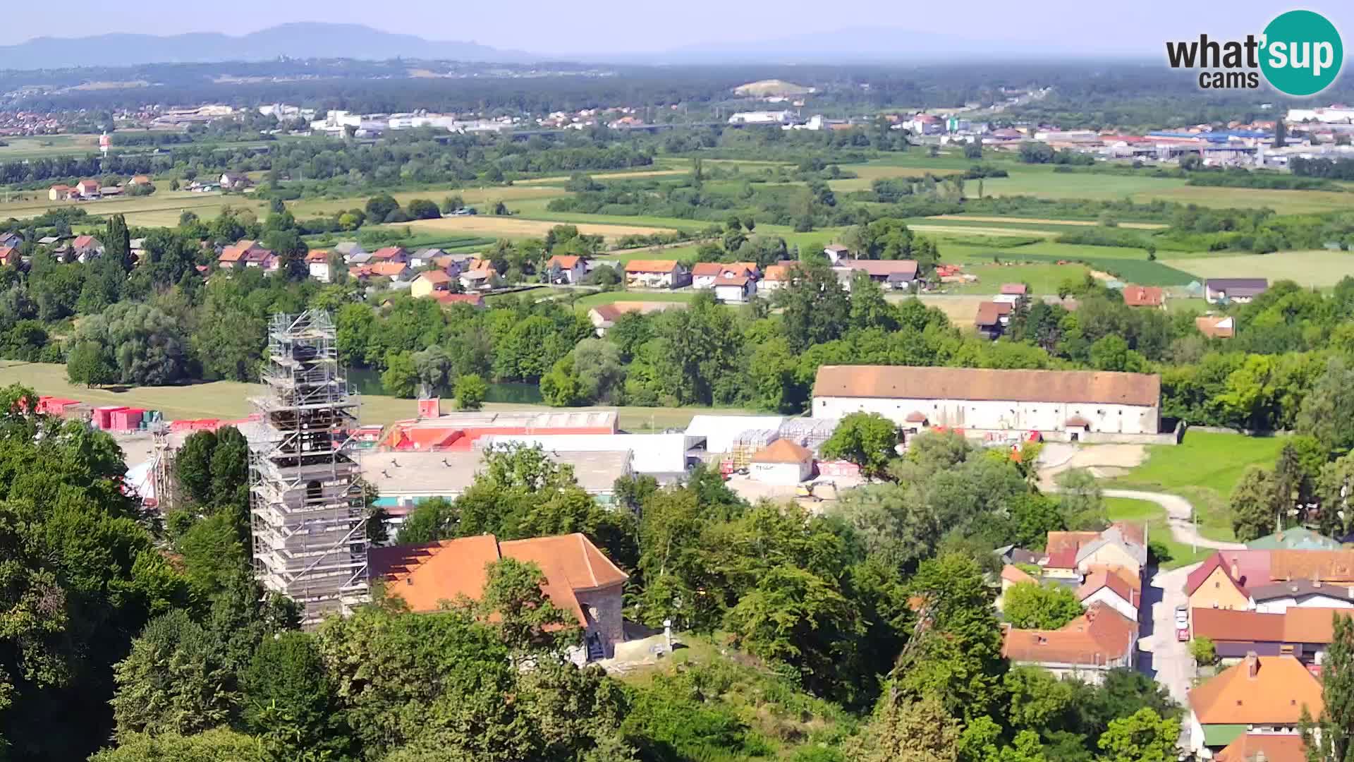 Web kamera Karlovac – Dvorac Dubovac uživo