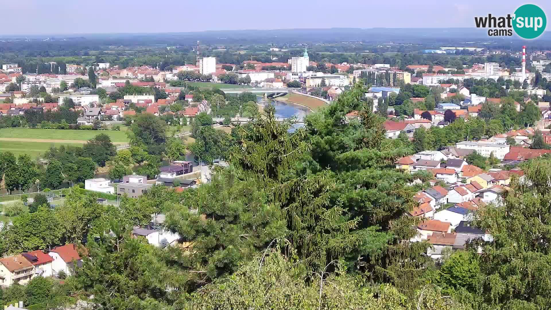 Web kamera Karlovac – Dvorac Dubovac uživo