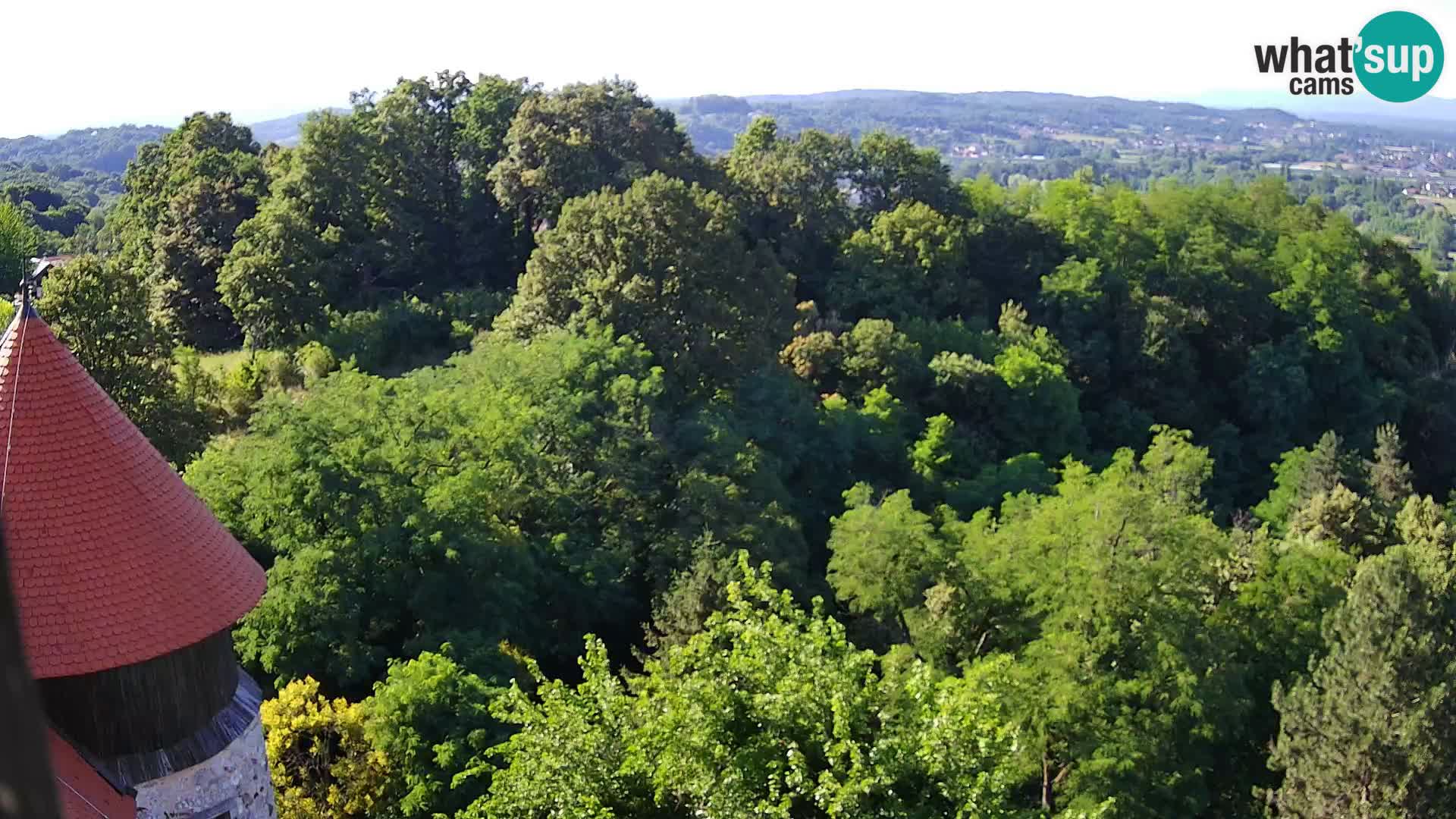 Webcam Karlovac Château Dubovac – Vue en direct de ce monument historique