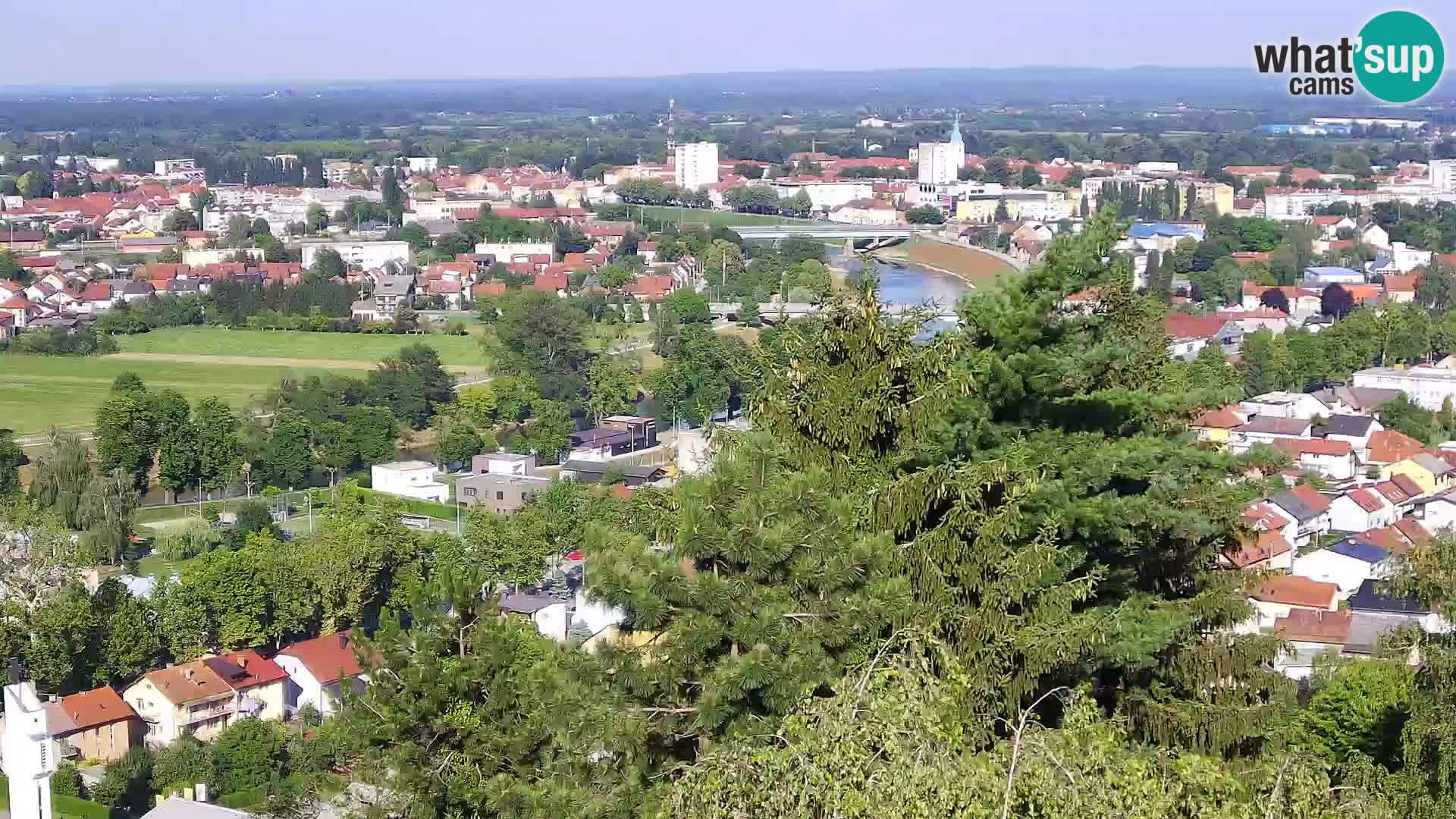 Web kamera Karlovac – Dvorac Dubovac uživo