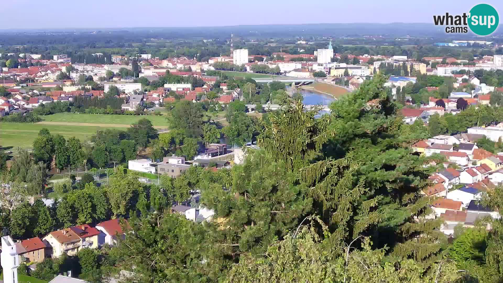 Webcam Karlovac Château Dubovac – Vue en direct de ce monument historique
