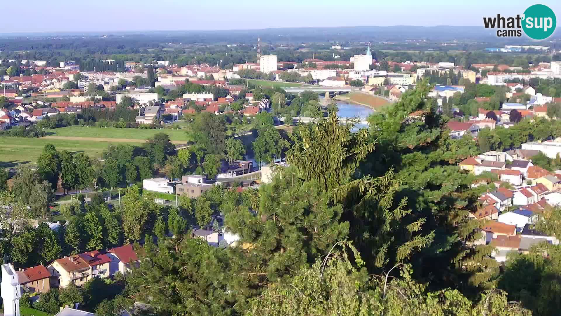 Webcam Karlovac Château Dubovac – Vue en direct de ce monument historique