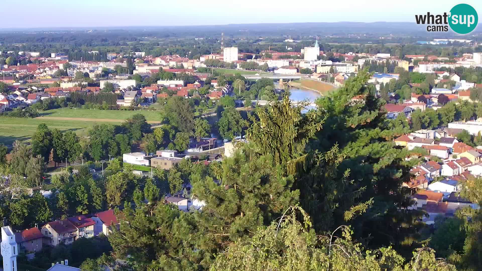 Web kamera Karlovac – Dvorac Dubovac uživo