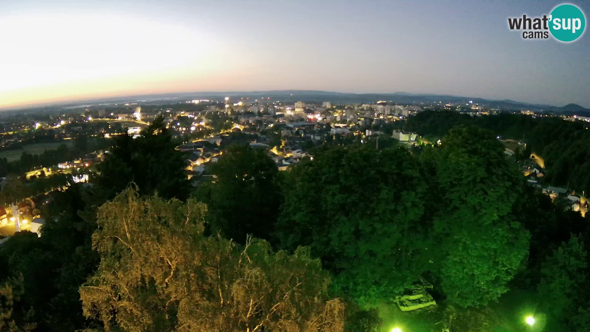 Webcam Karlovac Château Dubovac – Vue en direct de ce monument historique