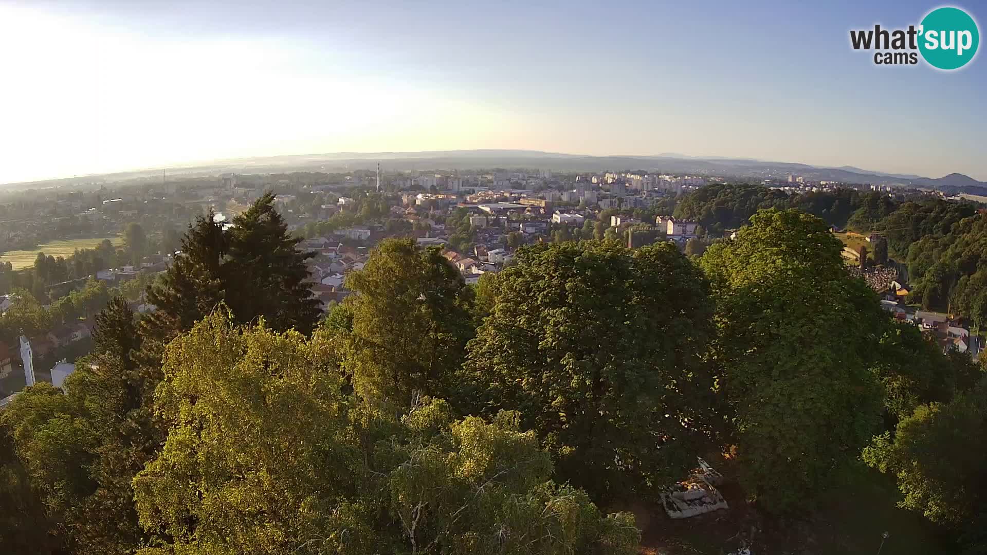 Webcam Castillo Dubovac Karlovac – Vista en directo del histórico castillo