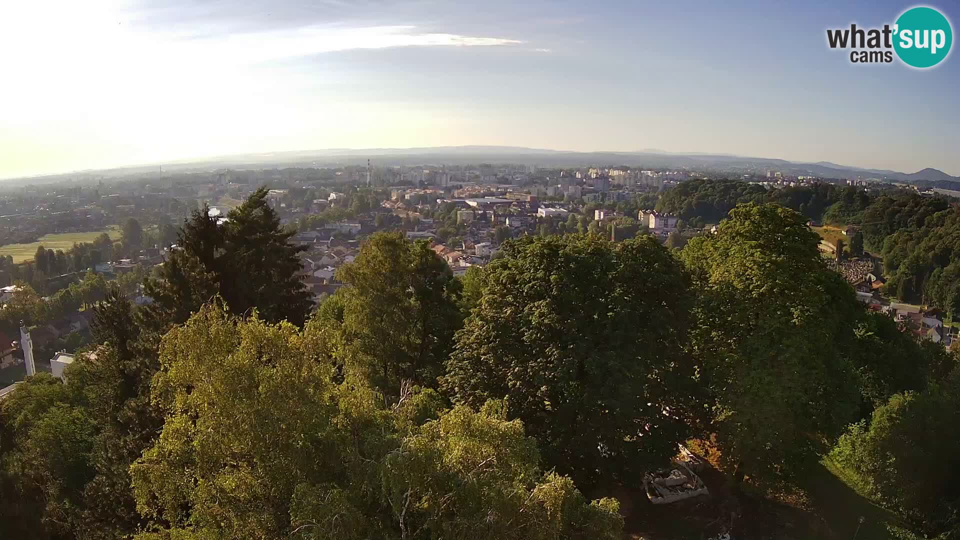 Webcam Castello Dubovac Karlovac – Vista Live sul Castello Storico