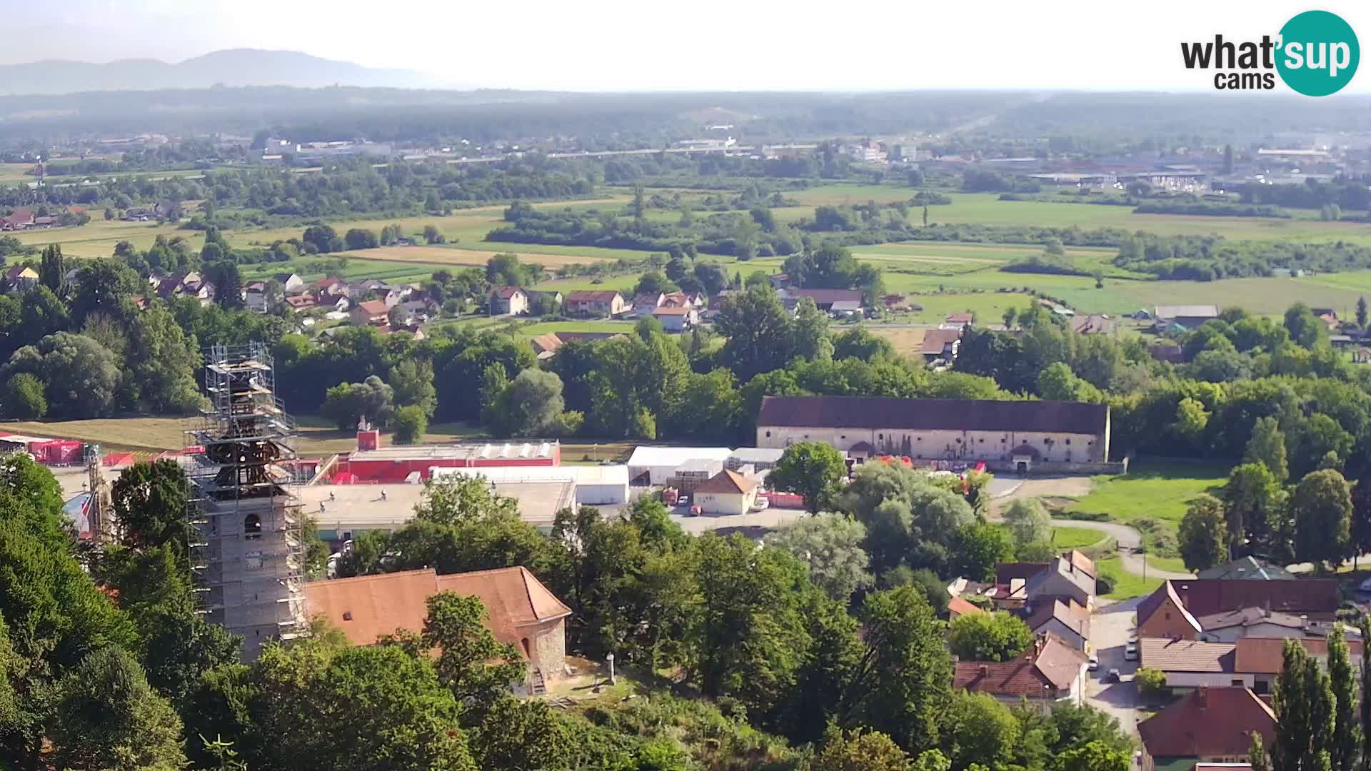 Webcam Castello Dubovac Karlovac – Vista Live sul Castello Storico