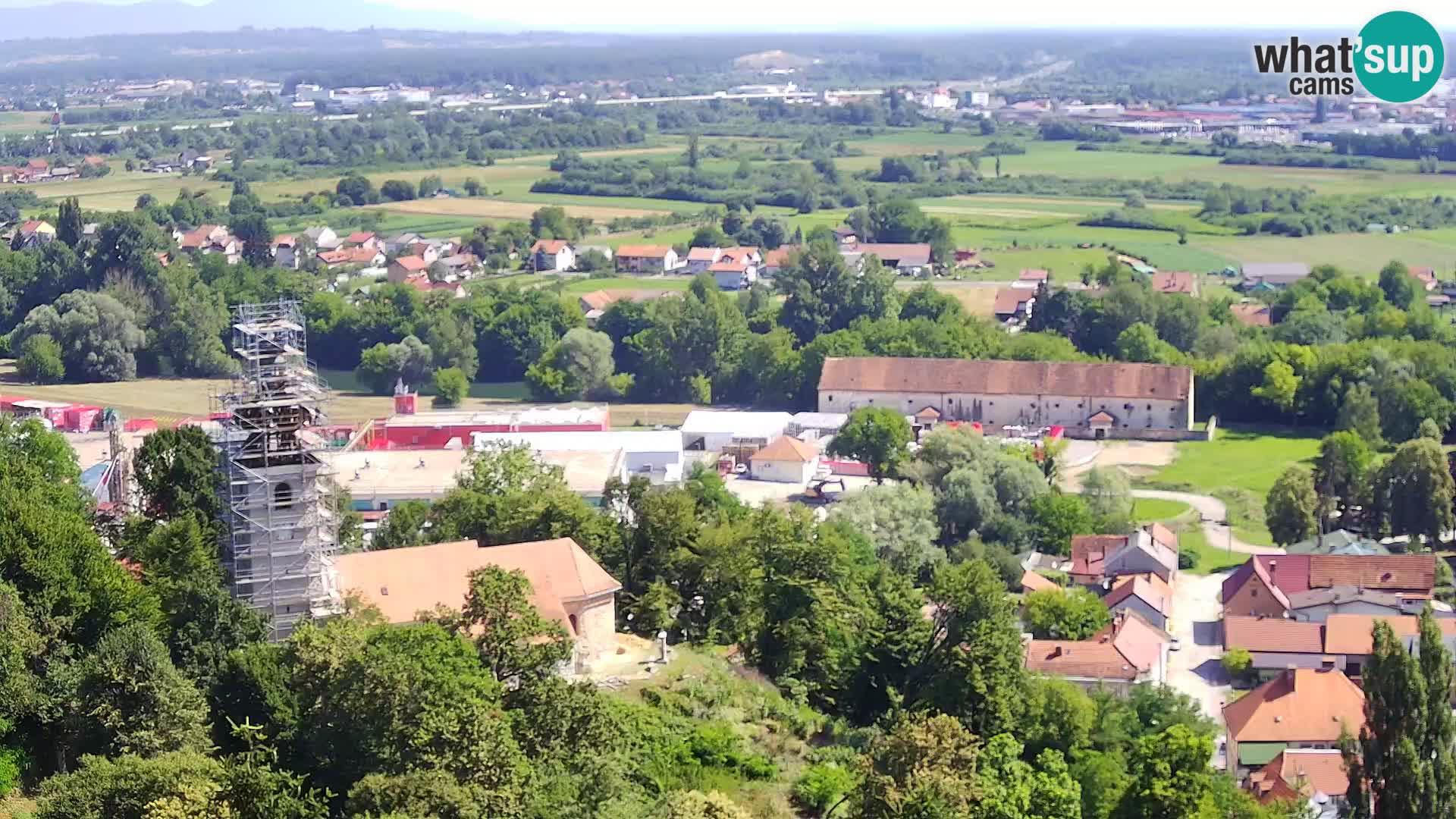 Webcam Karlovac Château Dubovac – Vue en direct de ce monument historique