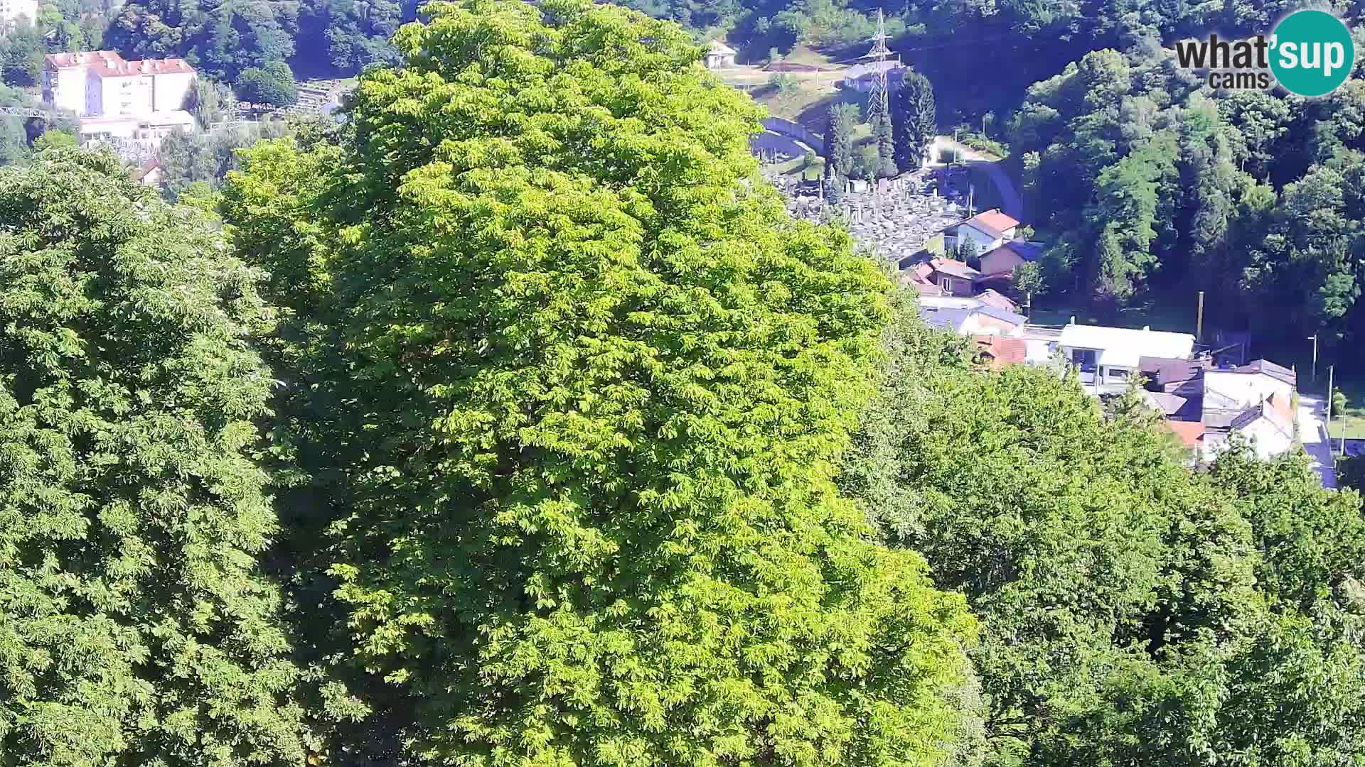 Webcam Karlovac Château Dubovac – Vue en direct de ce monument historique