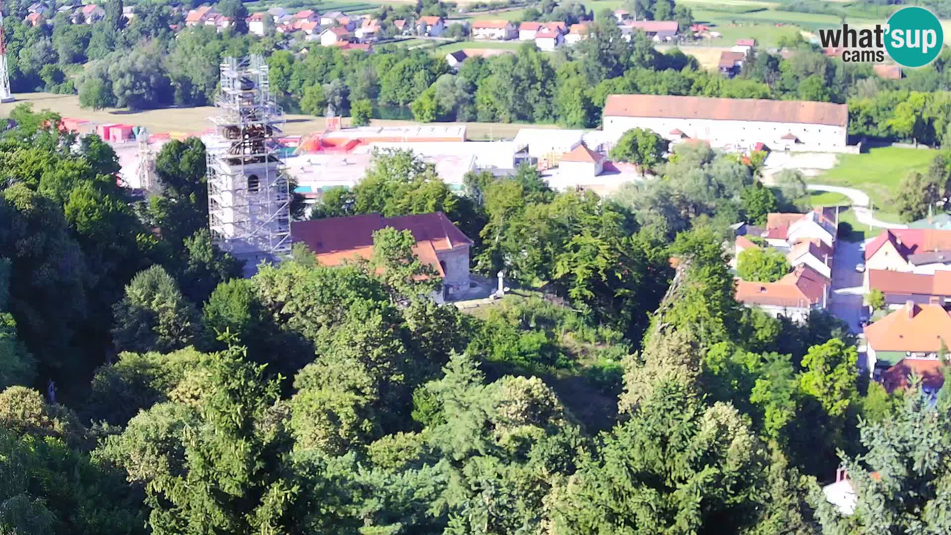 Webcam Castello Dubovac Karlovac – Vista Live sul Castello Storico