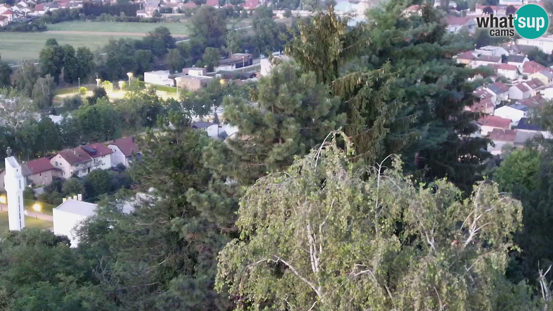 Webcam Karlovac Château Dubovac – Vue en direct de ce monument historique