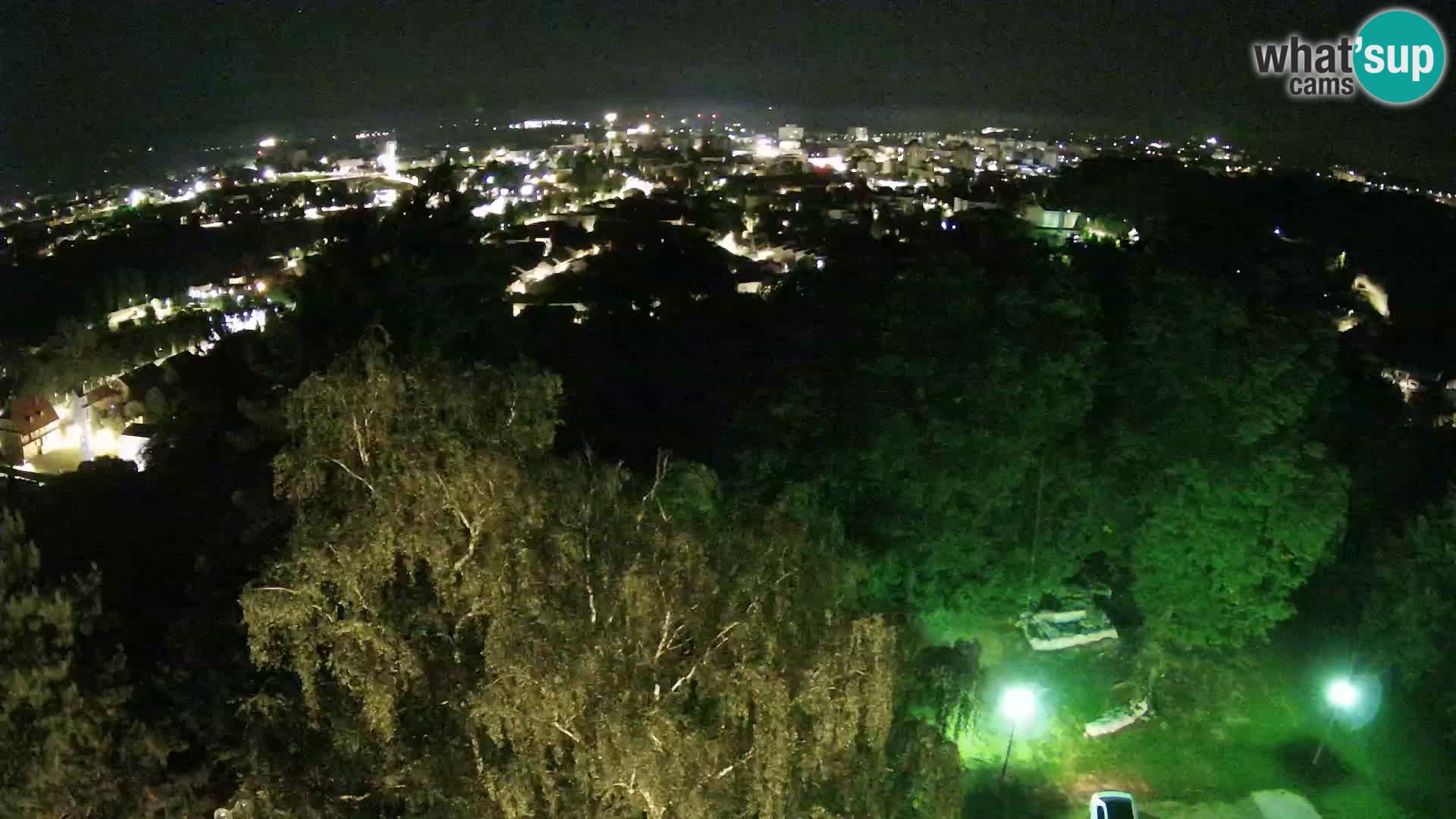 Webcam Karlovac Dubovac Castle – Live View of Karlovac’s Historic Landmark