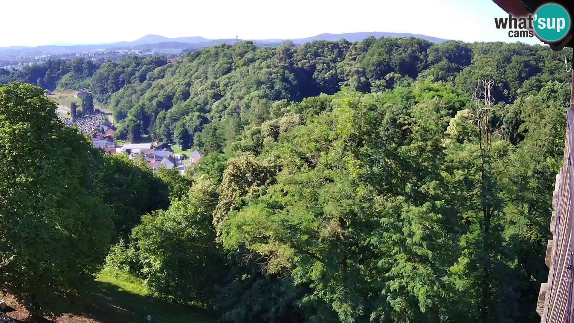 Webcam Castello Dubovac Karlovac – Vista Live sul Castello Storico