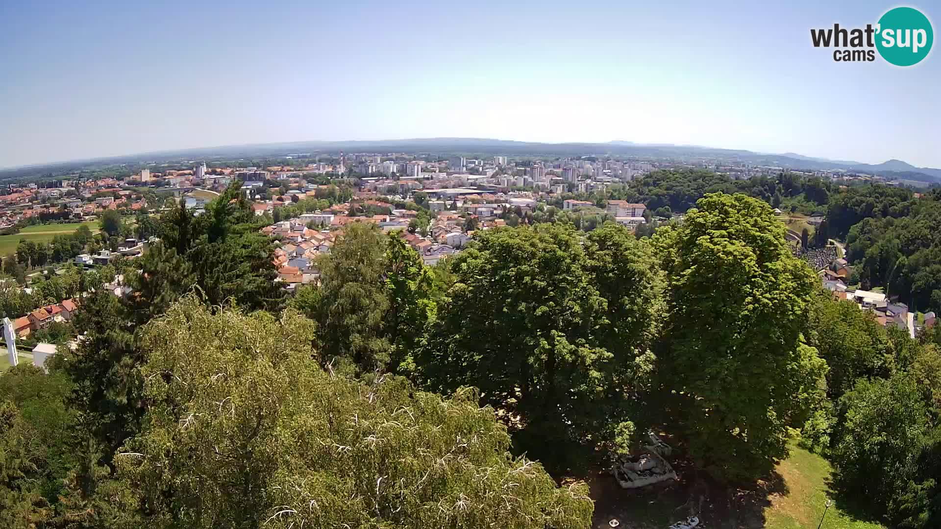 Webcam Karlovac Dubovac Castle – Live View of Karlovac’s Historic Landmark