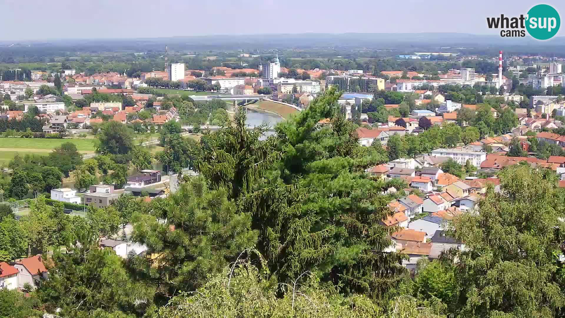 Webcam Karlovac Dubovac Castle – Live View of Karlovac’s Historic Landmark