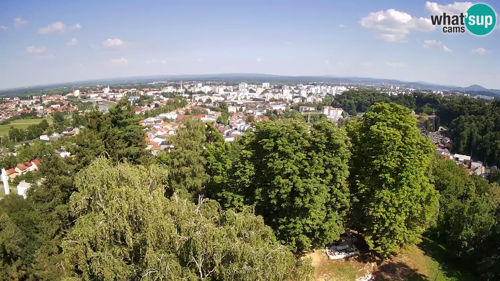 Webcam Karlovac Dubovac Castle – Live View of Karlovac’s Historic Landmark