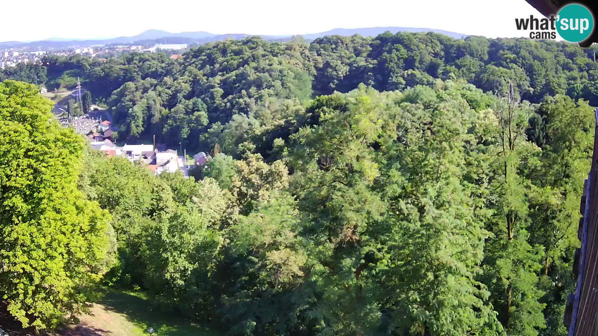 Webcam Karlovac Château Dubovac – Vue en direct de ce monument historique