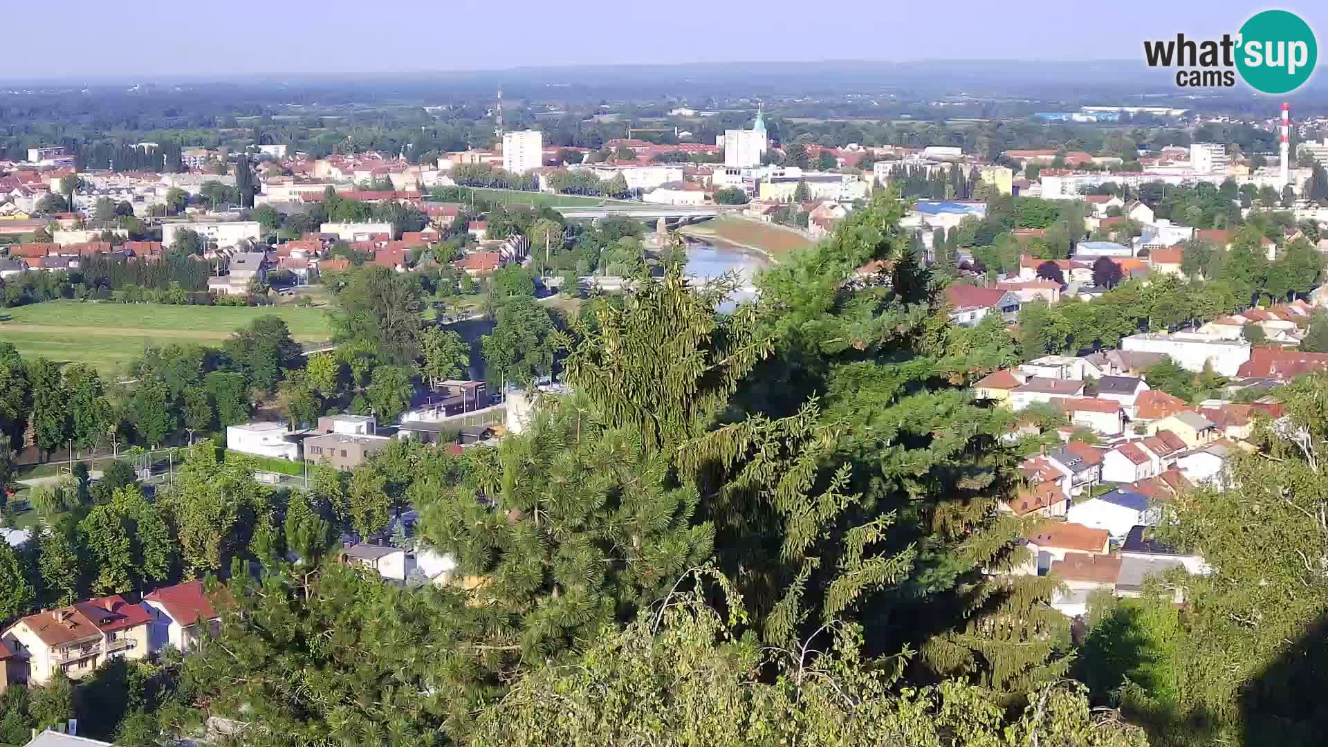 Webcam Karlovac Château Dubovac – Vue en direct de ce monument historique