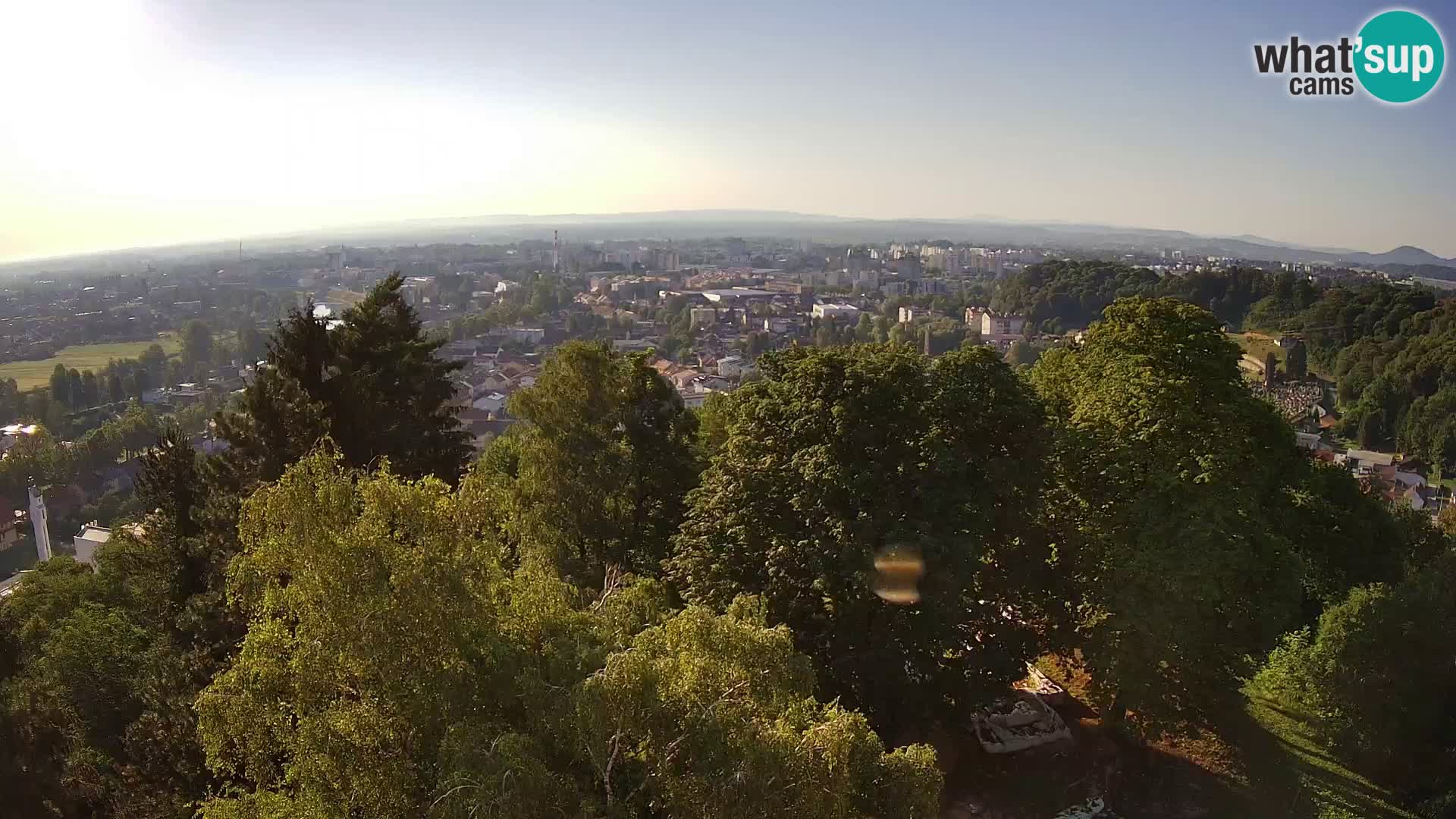 Webcam Karlovac Château Dubovac – Vue en direct de ce monument historique