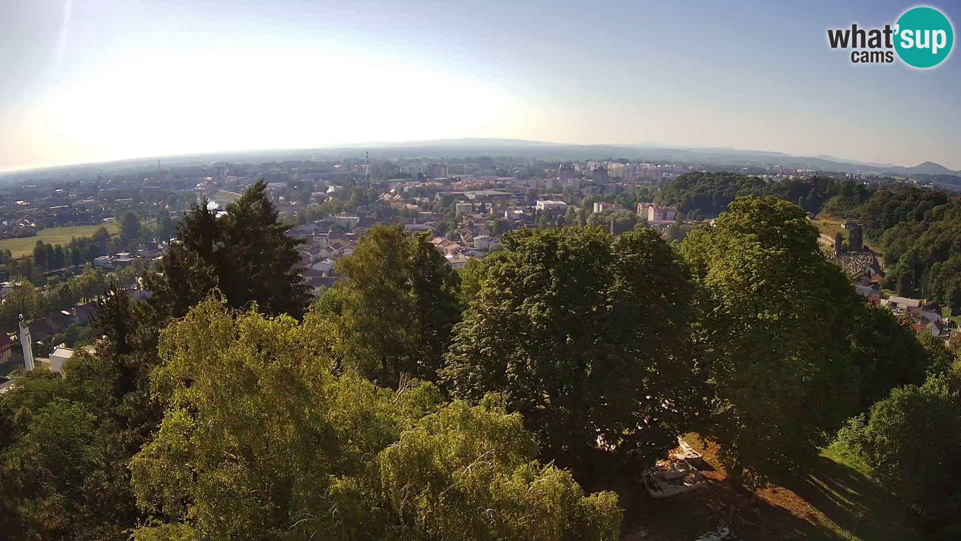 Webcam Karlovac Dubovac Castle – Live View of Karlovac’s Historic Landmark
