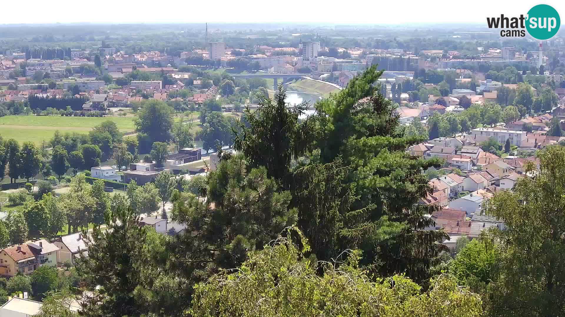 Webcam Karlovac Château Dubovac – Vue en direct de ce monument historique