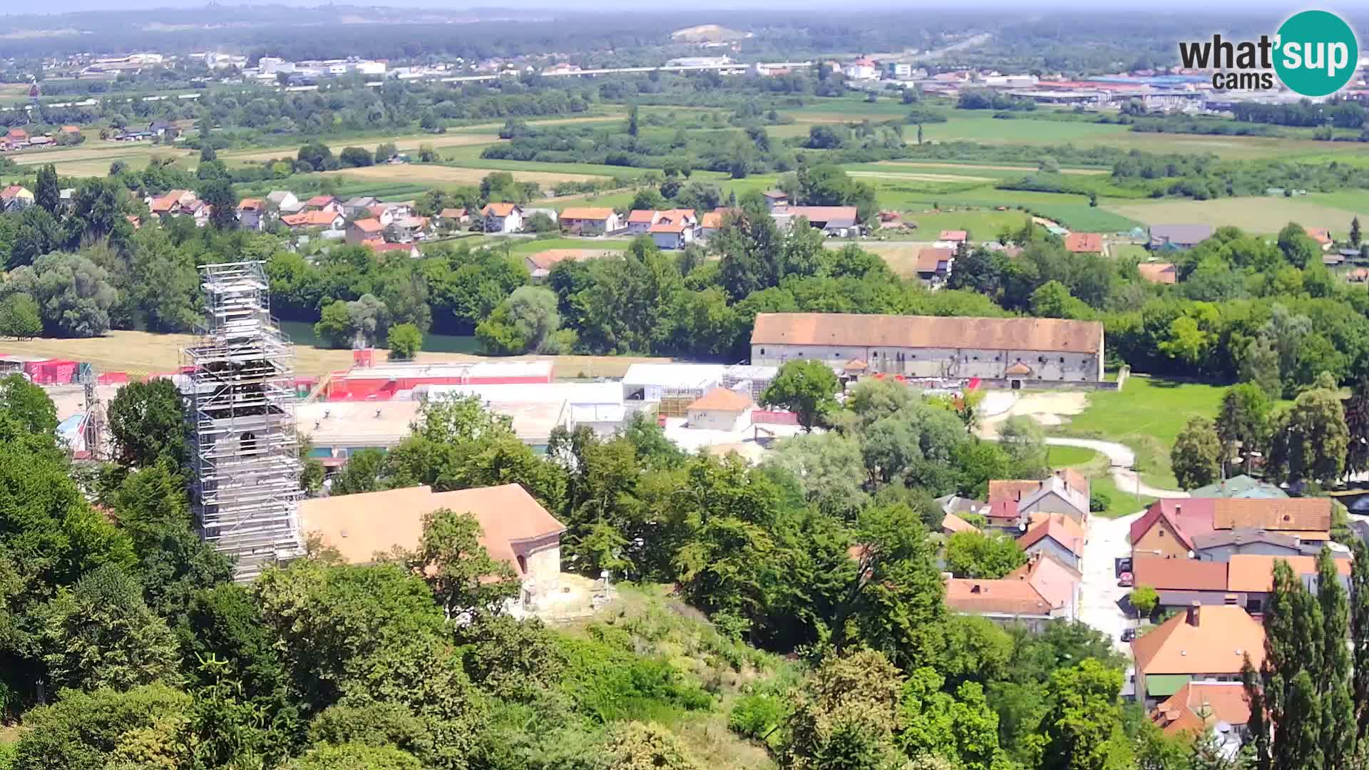 Webcam Karlovac Dubovac Castle – Live View of Karlovac’s Historic Landmark