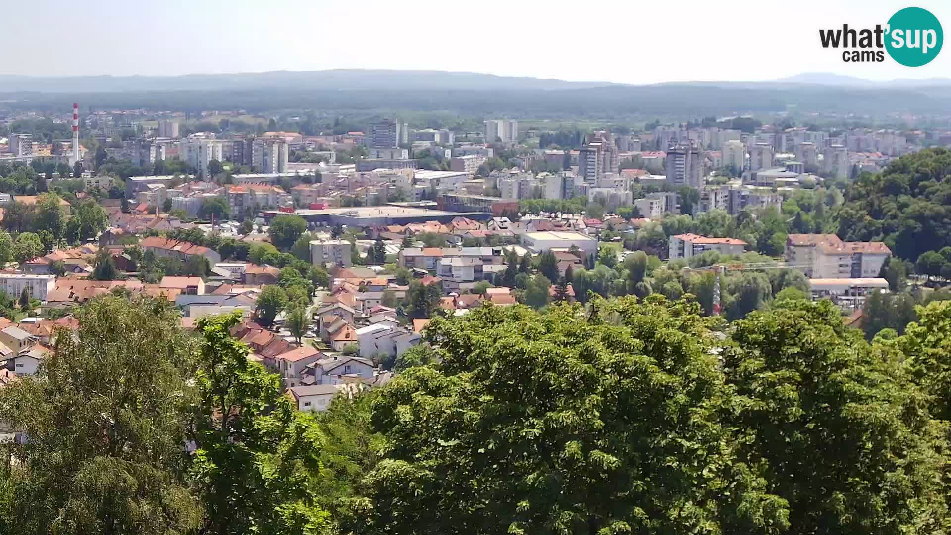 Web kamera Karlovac – Dvorac Dubovac uživo