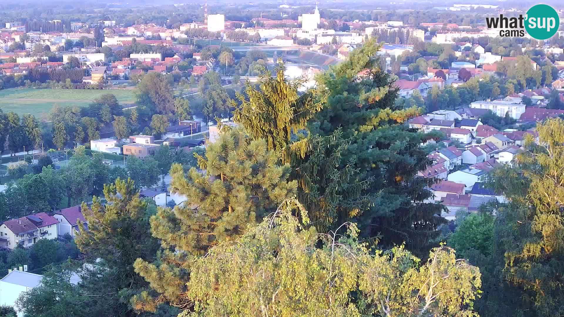 Web kamera Karlovac – Dvorac Dubovac uživo